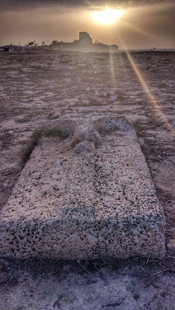 Atlit-crusader-castle-tombstone-580x1024