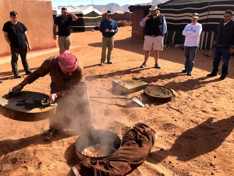 Bedouin-Lunch