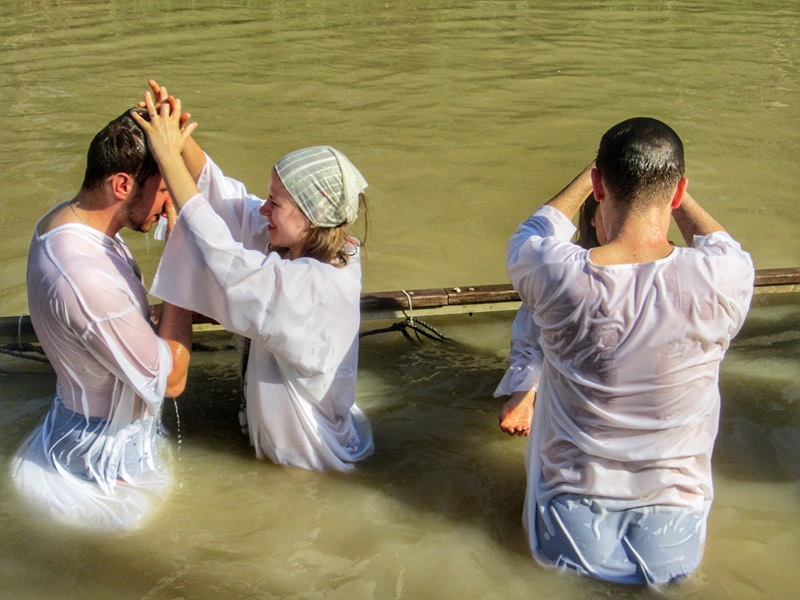 Jordan River baptism site