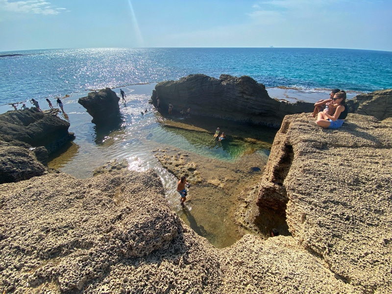 Tel Dor pool