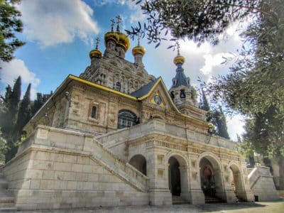 mary magdalene russian church jerusalem