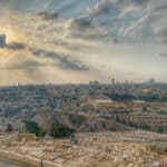 mount of olives afternoon