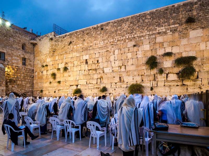 Western Wall Maariv Shutterstock