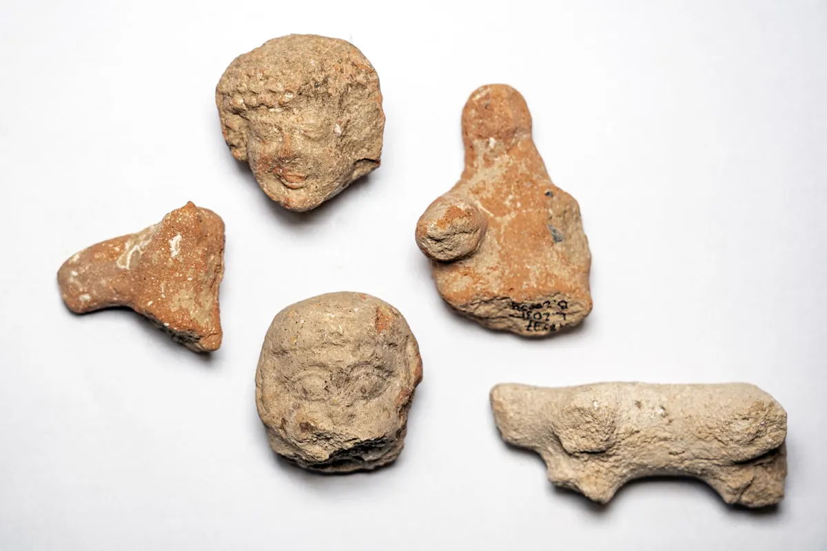 Biblical-figurines-from-south-jerusalem-excavations-yaniv-berman-IAA