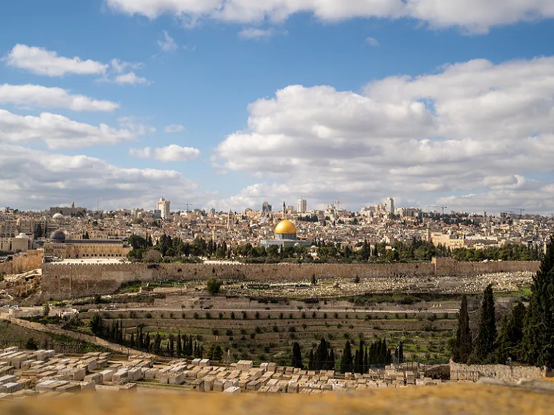 jerusalem from mount of olives