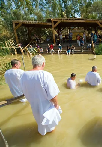Baptism site tour shutterstock Baptism site tour shutterstock